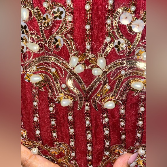 Red Lehenga Choli | Size 14 - Picture 8 of 9